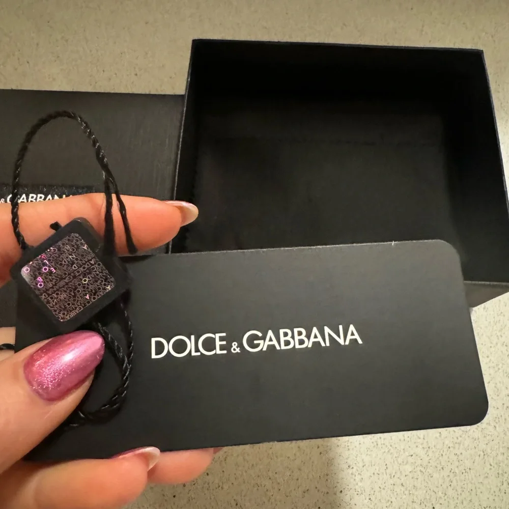 Dolce & Gabbana Leather Lock Bracelet - Picture 10 of 12